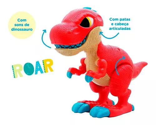 Jurassic Fun - Big Dinossauro - T-Rex Com Luz e Som MULTIKIDS