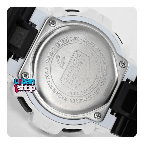 Reloj Casio G Shock Gwx 8900b Solar Multiband 6 Fases Mareas