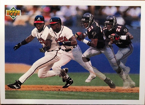 Mlb Deion Sanders - Upper Deck 1992 Sp3