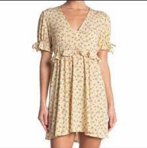 Bcbgeneration Mini Vestido Estampado Floral Vestido Mujer