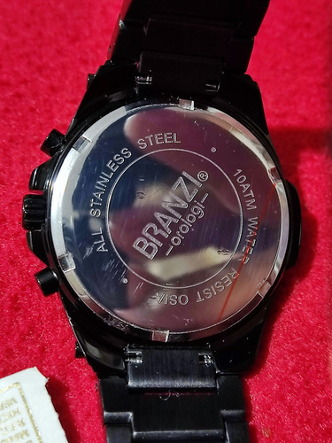 Reloj Hombre, Branzi Orologi, Mod. Br-5991-br-c, Ceramic.