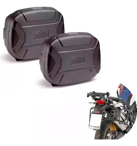 Baules Laterales 35l Con Soporte P/ Honda Africa Twin 1000 L