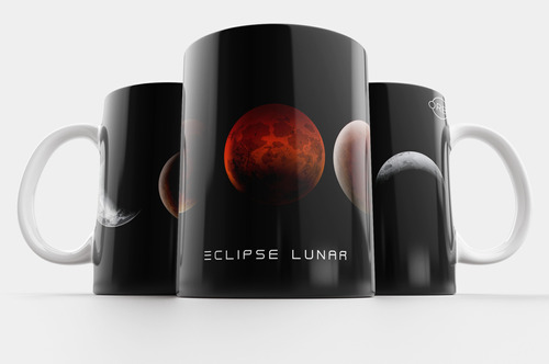 Mug - Taza / Eclipse Lunar 01 (luna) - Orbit 108