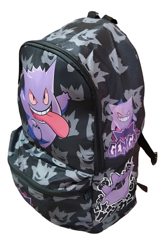 Mochila Pika Poke Gen Gar Lona Sublimada Reforzada