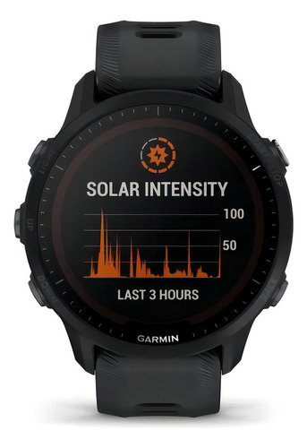 Relógio Smartwatch Garmin Forerunner 955 Solar Preto