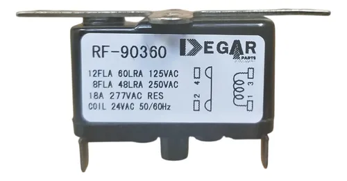 Relay Fan Bob 24v 4pin 90-360