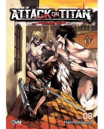 Attack On Titan 08 (cuarta Edicion) - Hajime Isayama