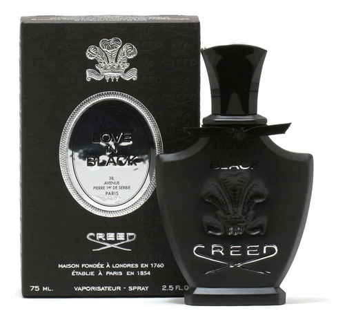 Perfume 2.5 Onzas Love In Black - mL a $20252