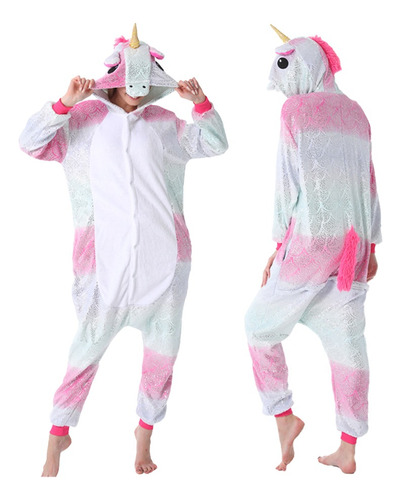 Pijama Entero Adulto Unicornio Samano.uy