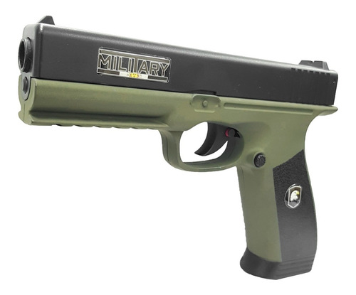 Imagen 4 de 8 de Pistola Co2 Glock 17 Swat Military Comando Adaptador Drago