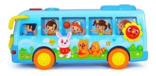 Autobus Escolar Con Luz Y Sonido - Huile Toys