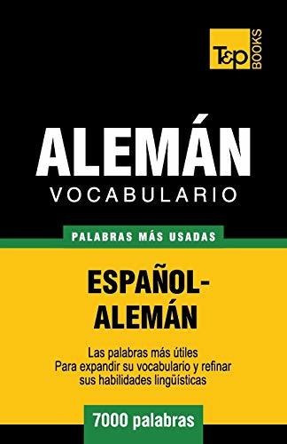 Vocabulario Espanol-aleman - 7000 Palabras Mas Usadas 