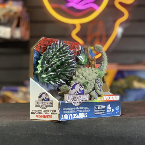 Jurassic World Ankylosaurus Dino Hybrid Hasbro 2016 (Usado)