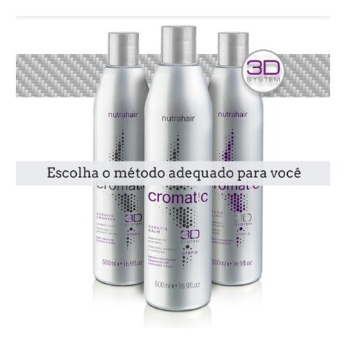 Keratin Balm Cromatic Nutra Hair De 500ml