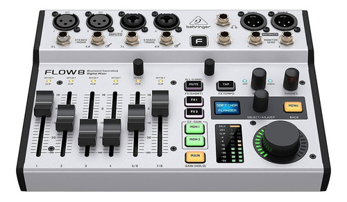 Behringer Flow 8 Mixer Digital Con Placa 8 Canales