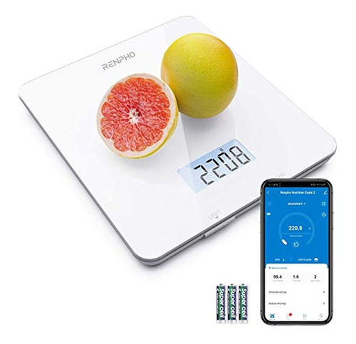 Balanza Digital De Cocina Con Calculadora Nutricional