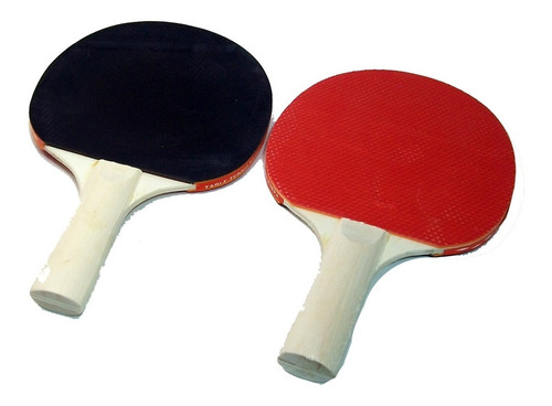 Imagen 3 de 5 de Set Ping Pong 2 Paletas + 3 Pelotitas + Red + Soporte Wel