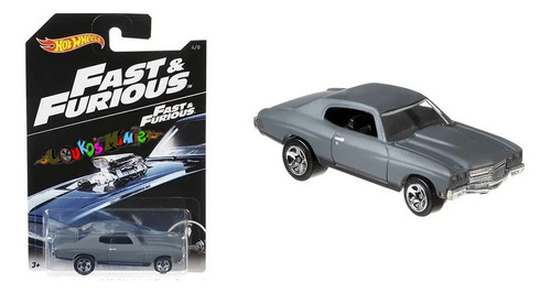 Hot Wheels ´70 Chevelle Ss Velozes Furiosos 4/8 2016 Lacrado