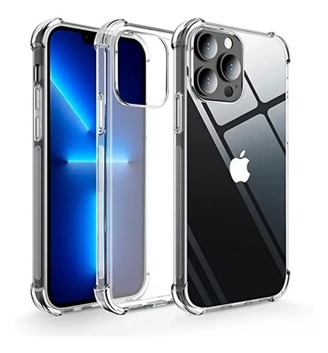 Protector Reforzado Compatible Para iPhone 13 Pro Cristal 