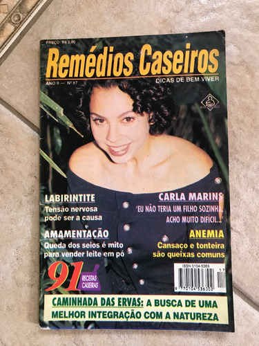 Revista Remédios Caseiros 17 Carla Marins Receitas K312