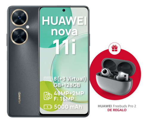 Huawei Smartphone Nova 11i 8gb+128gb Dual Sim Color Negro estrellado