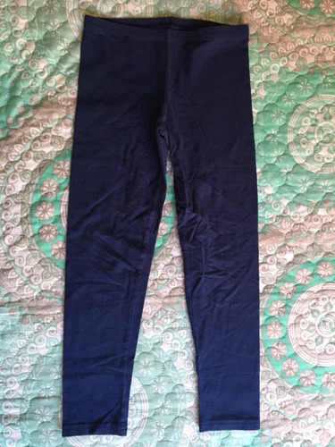 Leggings Azul Marino De Niña Old Navy Talla M 8