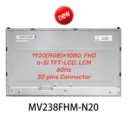 Pantalla Lcd 23.8 Fhd For Asus All In One Mv238fhm-n20
