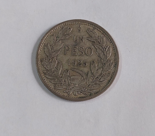 Moneda De Un Peso Año 1925