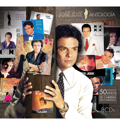 Jose Jose Antologia 8 Discos 