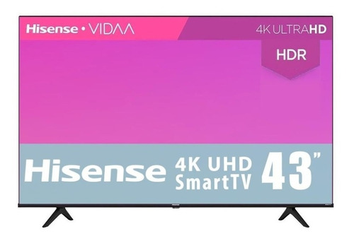 Tv Hisense 43a60gv 43  Smart Vidaa U Ultra Hd 4k