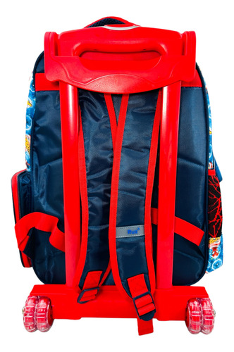 Mochila Lonchera Y Lapicera Spiderman Original Primaria M3