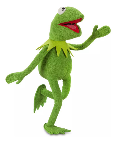 Disney Parks Muppets Peluche De Kermit La Rana Rene 45 Cm! Verde