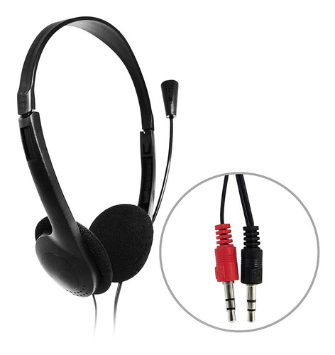 Audífonos Headset Con Microfono Urbano Con Dos Plug 3.5