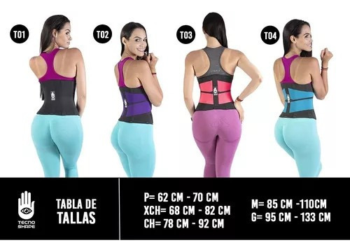 Faja Moldeadora Cinturilla Tecno Shape Original Full