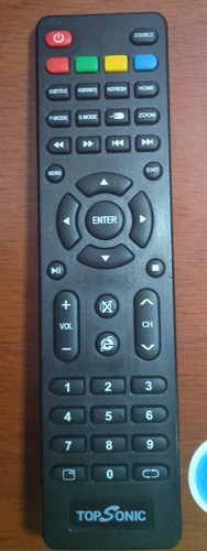 Control Remoto Tv Topsonic Smart Tv Modelo