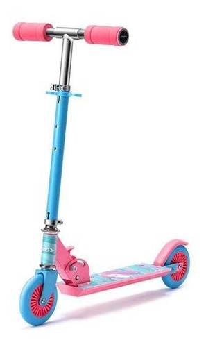 Patinete 2 Rodas Guidão Ajustável Unicorn  Até 50kgs Rosa