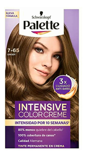 Palette Tinte Para Cabello Color Creme, Chocolate Moca 7-65