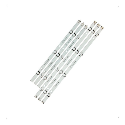 Kit Barras Led 43lh5100 43lh5150 43lh5600 43lh5700 Alumínio