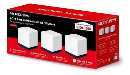 Sistema Wi-fi Mesh Tp-link Halo H50g Ac1900 Pack3