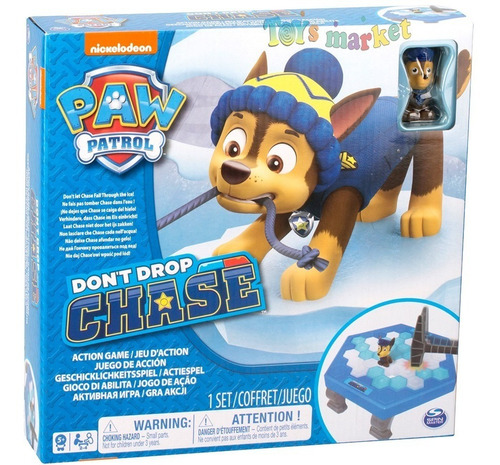 Spin Master Juego De Mesa Rompehielo Paw Patrol No Dejes Caer a Chase