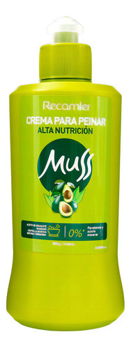 Crema Para Peinar Muss Alta Nutrición - Aguacate, Keratina