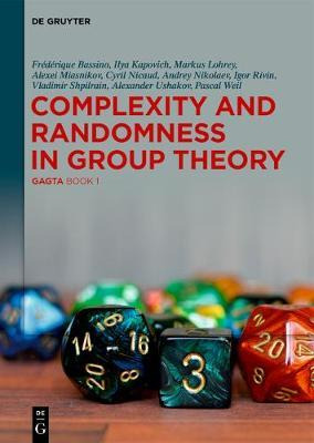 Libro Complexity And Randomness In Group Theory : Gagta B...