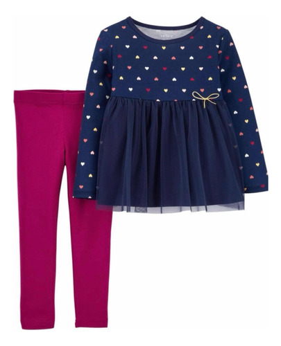 Conjunto Para Niñas Carters Talla 5