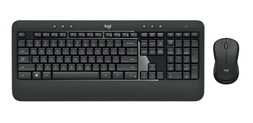 Teclado Logitech + Mouse Inalambrico Mk540 -negro