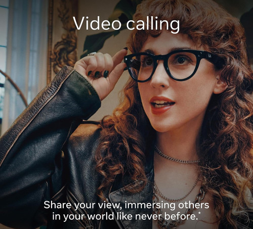 Óculos Ray-ban Meta Smart Glasses Clear Pronta Entrega