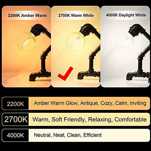 Bombillas Led G40 Reemplazo, 1w E12/c7 Para Luces De