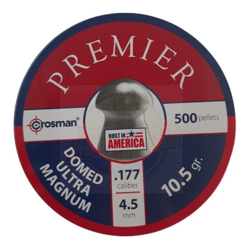 Balines Crosman Premier Domed Ultra Magnum Cal 4,5mm X 500