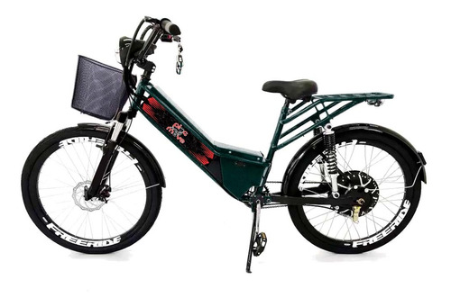 Bicicleta Elétrica - Street Plus Pam - Cestinha - 800w Lith