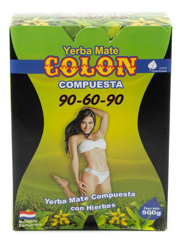 Yerba Mate Colon 90 60 90 Pack 5 Unid