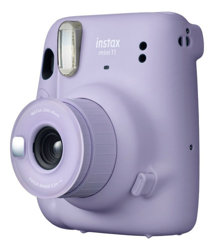 Imagen 3 de 10 de Camara Instantanea Fuji Instax Mini 11 Morado Lila Entrega